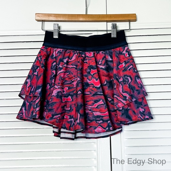 lululemon athletica Dresses & Skirts - lululemon athletica | Court Rival High Rise Skirt Chroma Clash Multi